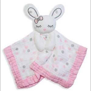 3/ $20 - Lulujo Bunny Muslin lovey